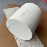 DPF Core with Cordierite Wall Flow Ceramic Substrate Filters PM Diameter 172mm